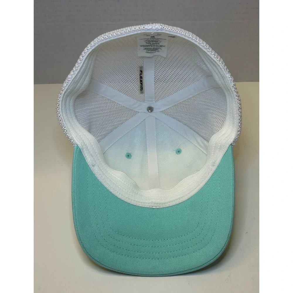 Columbia PFG Mesh Back Trucker Hat Kids Youth O/S Performance Fishing‎ Gear Teal